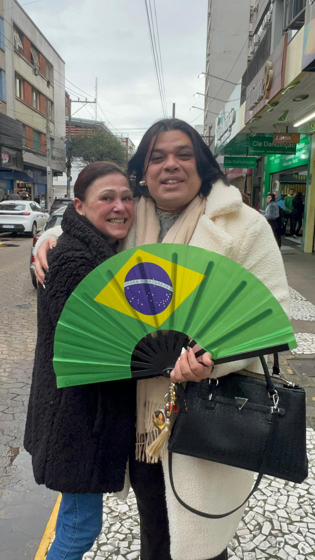 Nas ruas com a comunidade