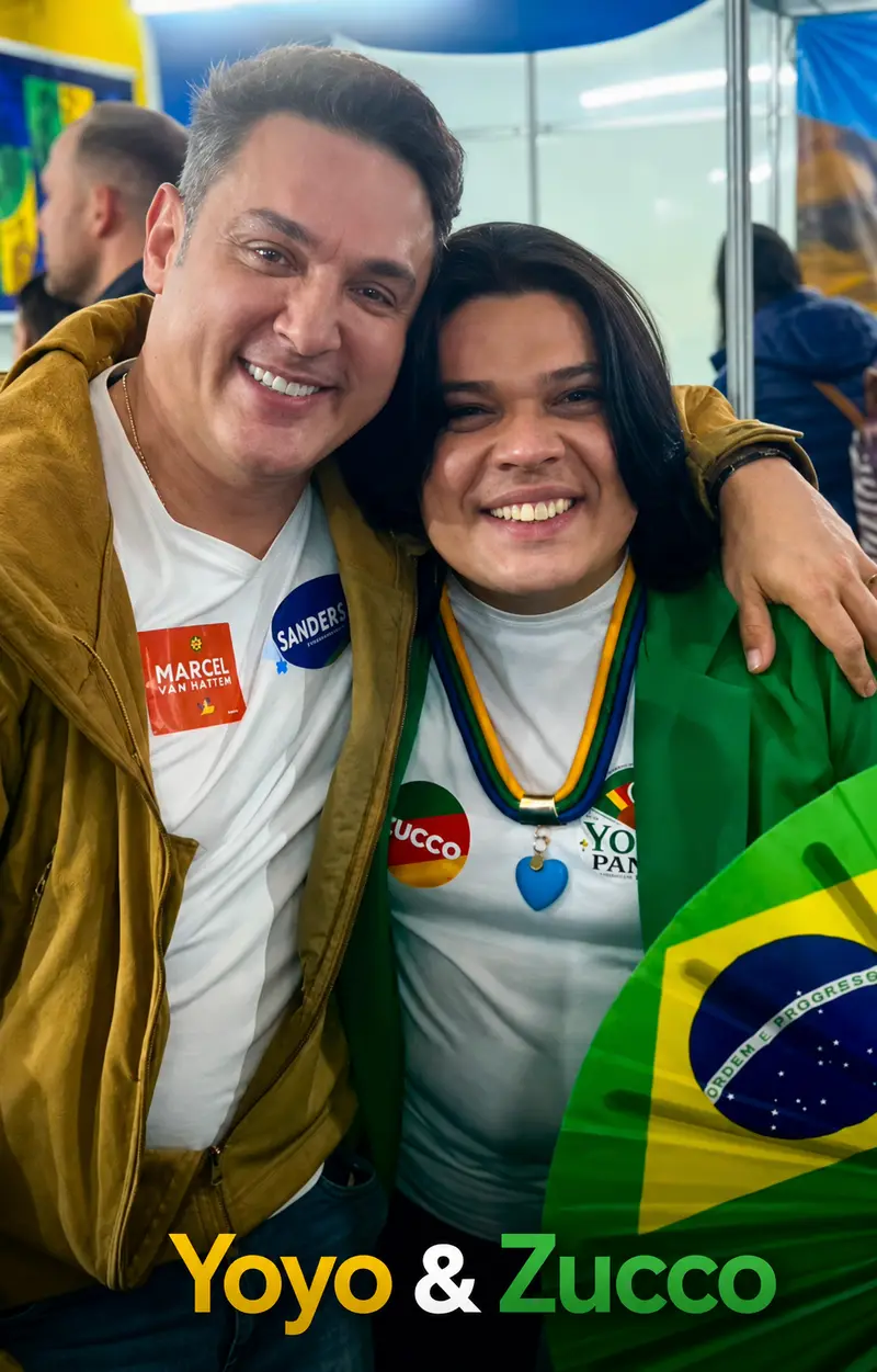 Com o deputado Marcel van Hattem no RS Com o deputado Marcel van Hattem no RS — Encontro com o deputado Marcel van Hattem durante agenda pública no Rio Grande do Sul.