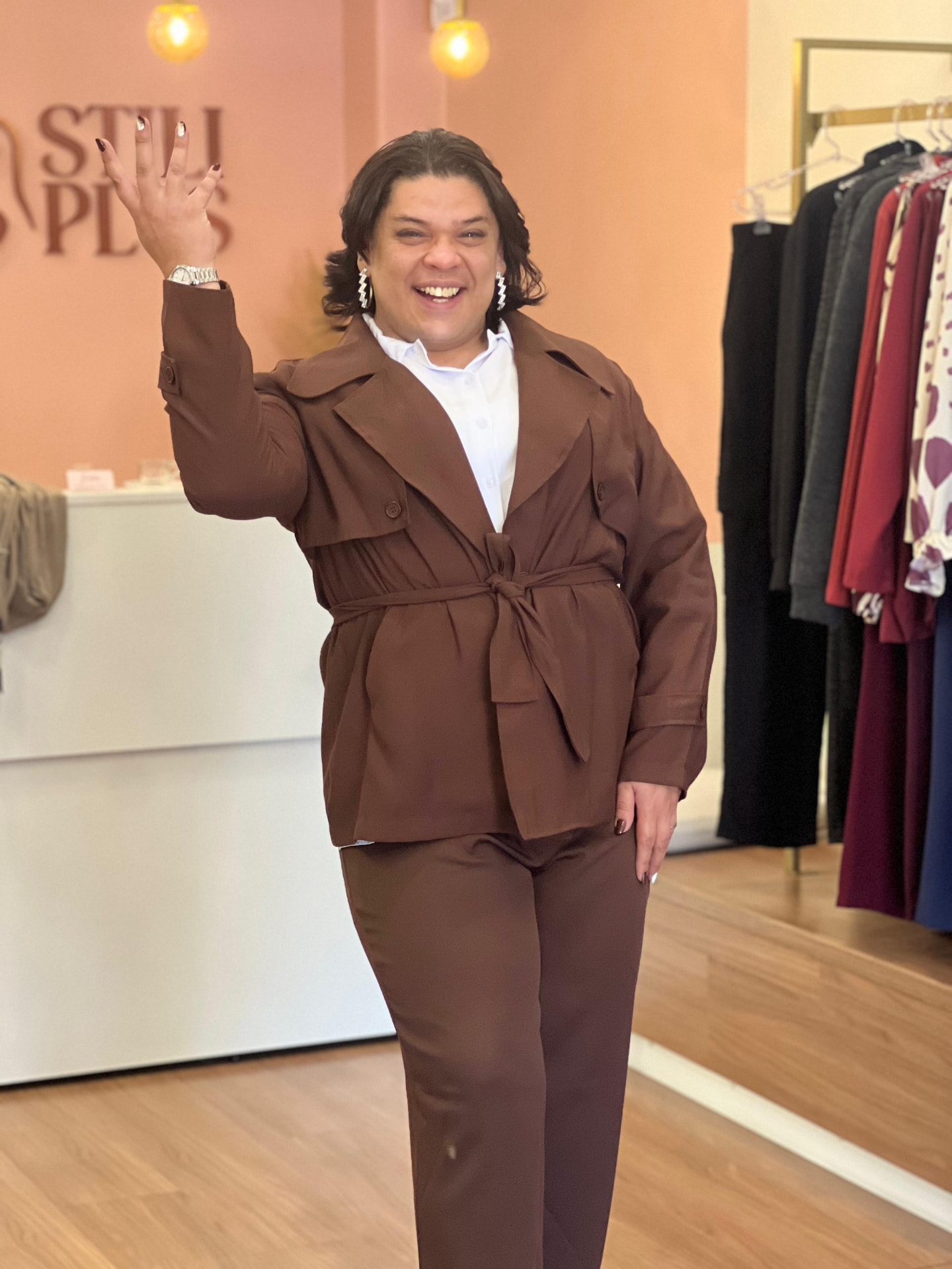 Visita a loja parceira · moda feminina