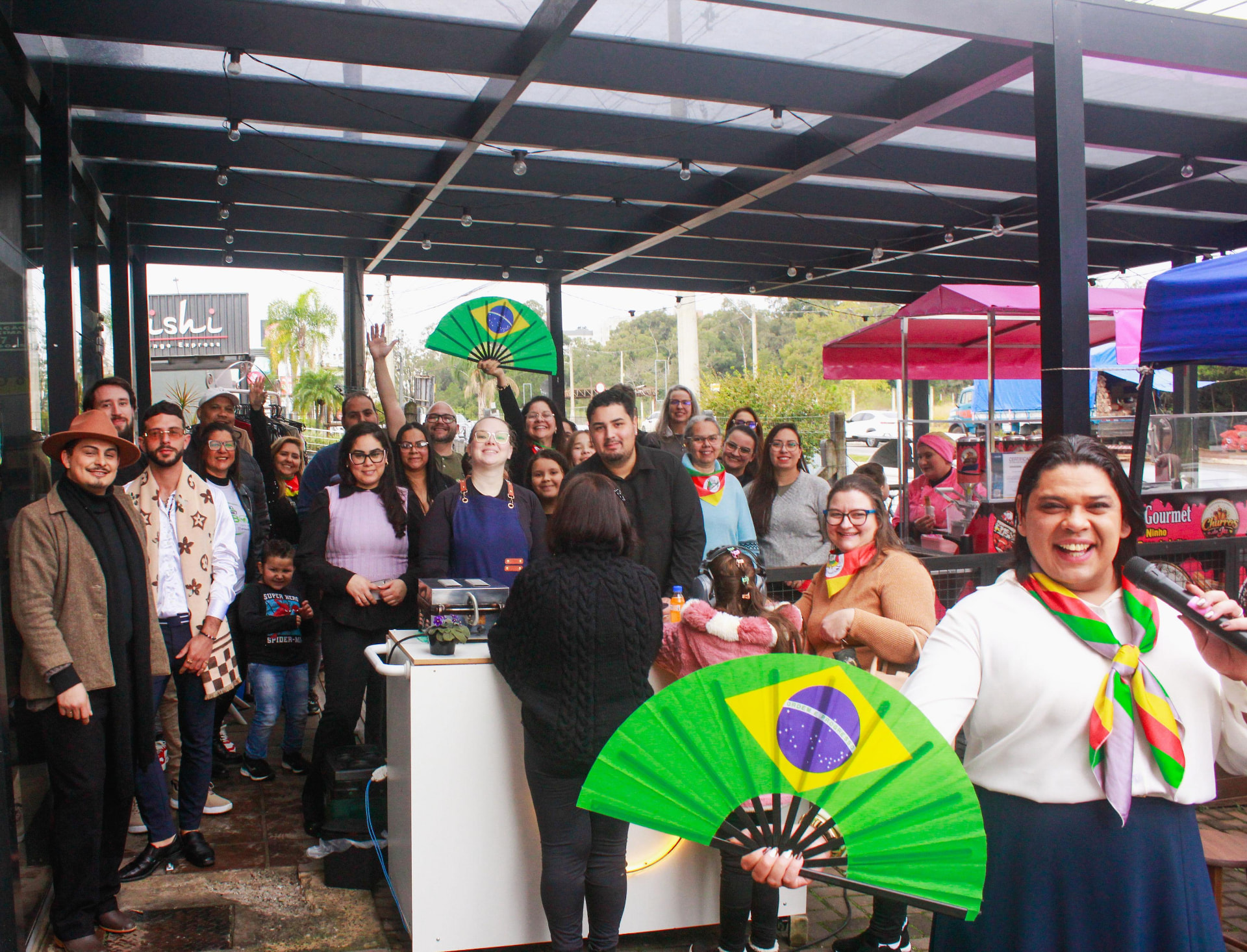 Encontro com empreendedores e famílias